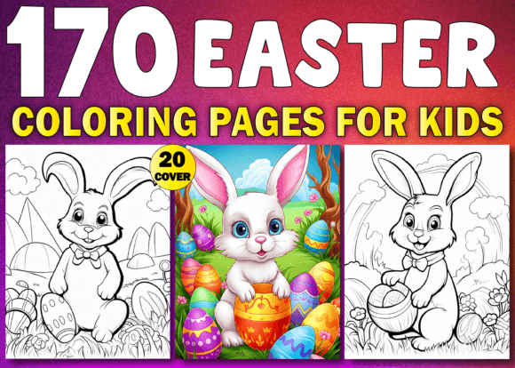 170 Easter Coloring Pages for Kids