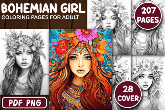 207 Bohemian Girl Coloring Pages: A Strategic Creative Asset for Today’s Digital Creators and Entrepreneurs