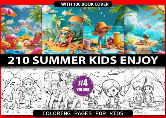 210 Summer Kids Enjoy Coloring Pages: Everything You Need to Know About Volume 4