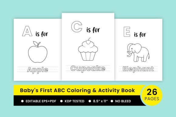 Baby’s First ABC Coloring, Activity Book