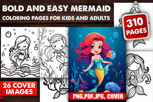 Bold and Easy Mermaid Coloring Pages: A Practical Evaluation for Creators and Educators