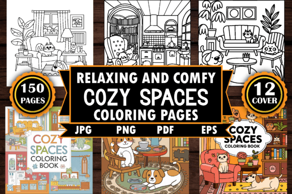 Why Cozy Spaces Relaxing Coloring Pages Are Reshaping Digital Wellness for Adults and Teens